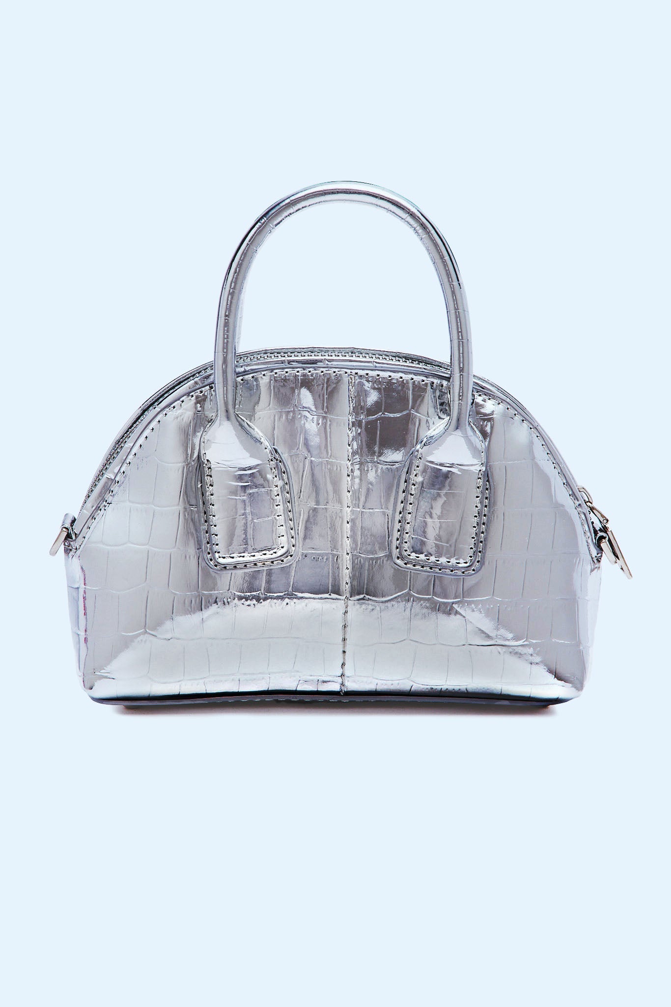 Going Viral Handbag - Silver