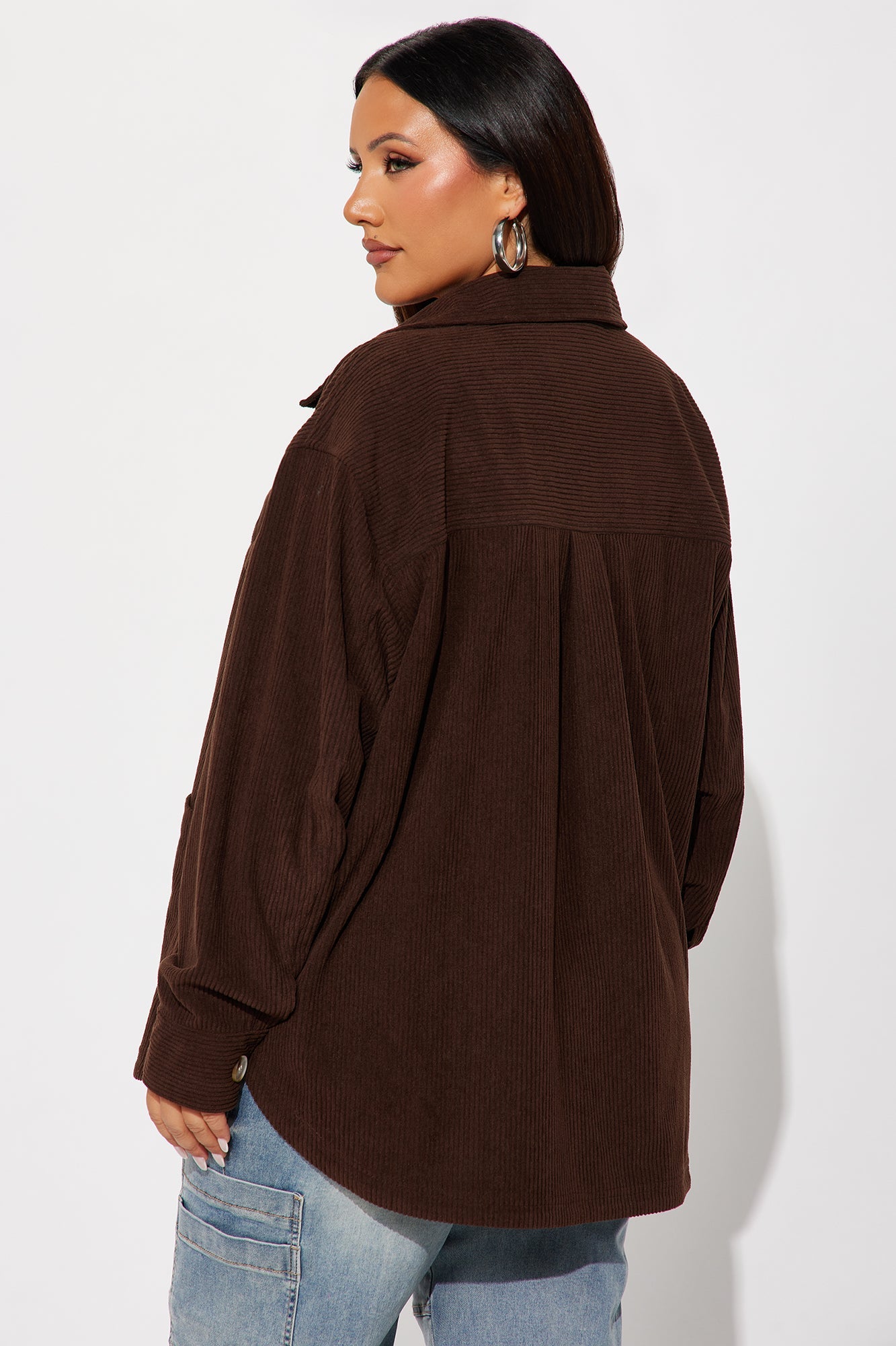 Feel No Ways Corduroy Shirt - Brown