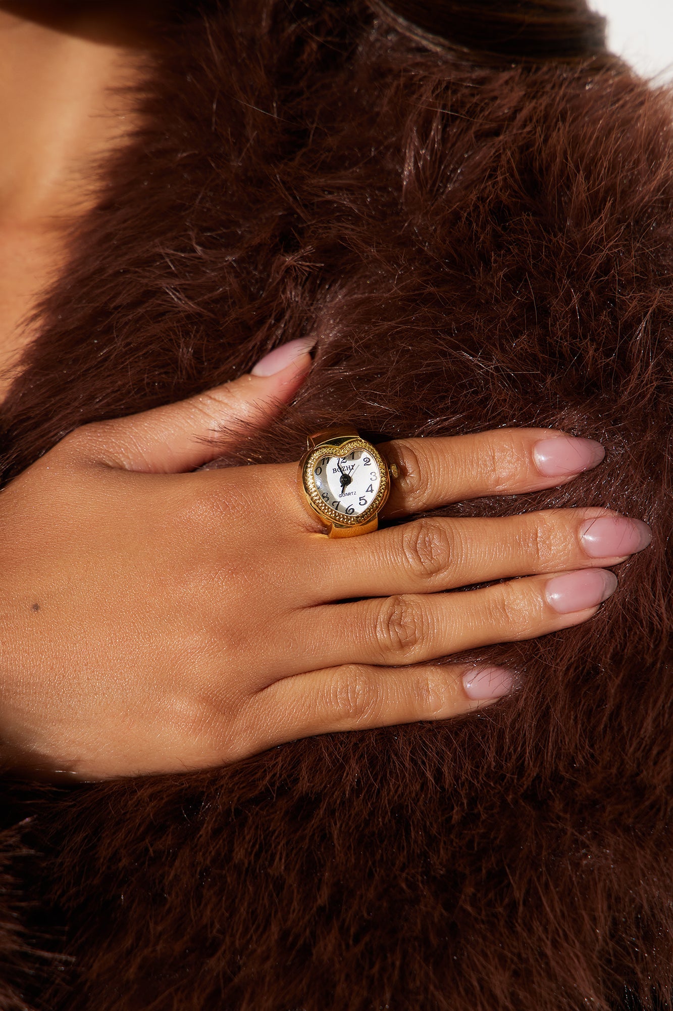 Vintage Find Watch Ring - Gold