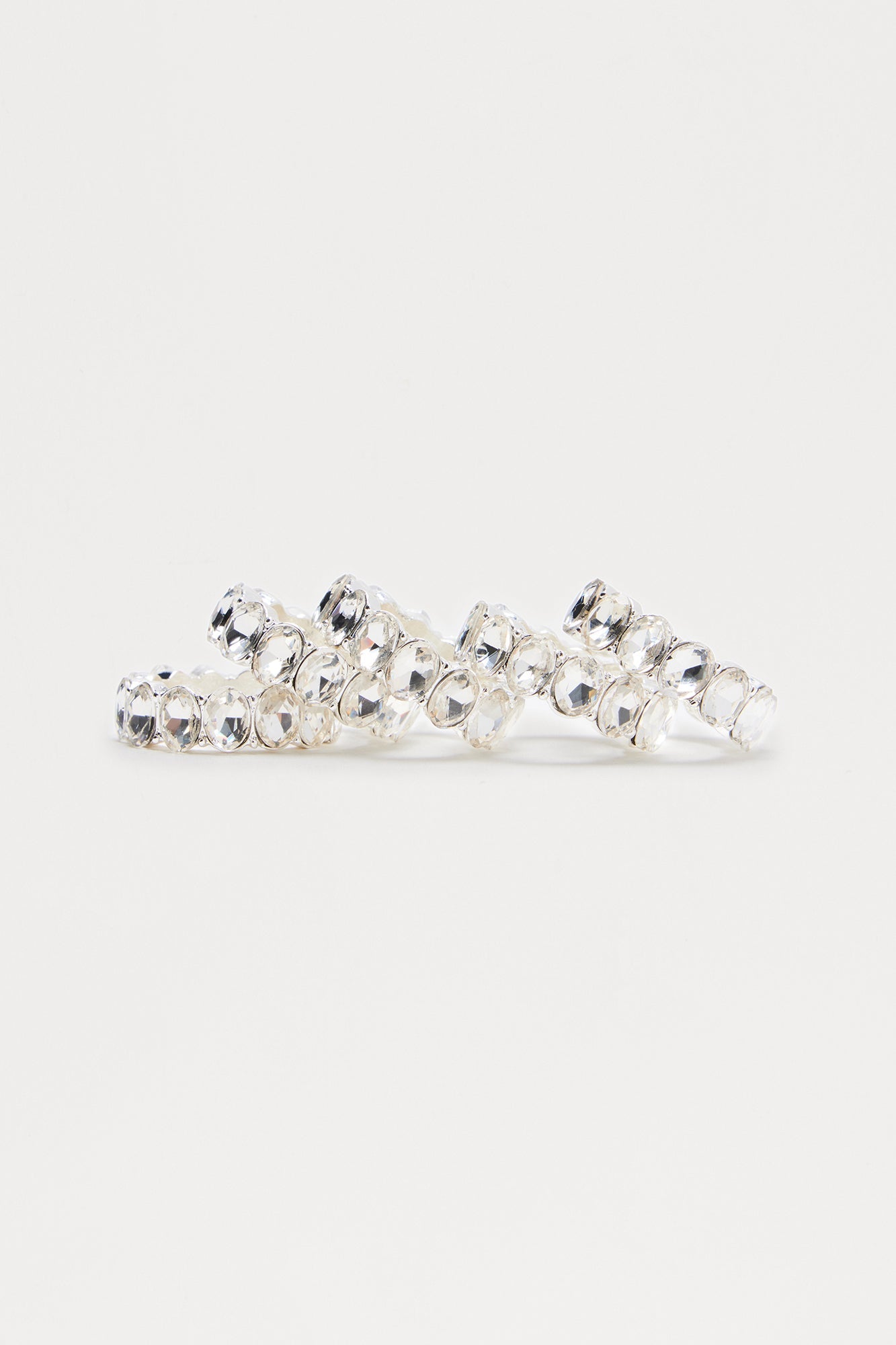 Got Them Stacked Ring Set - Silver